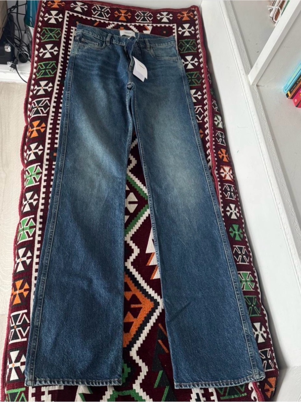 Coperni Indigo Wide-Leg Jeans